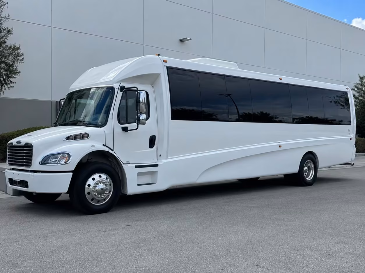 28 passenger party bus