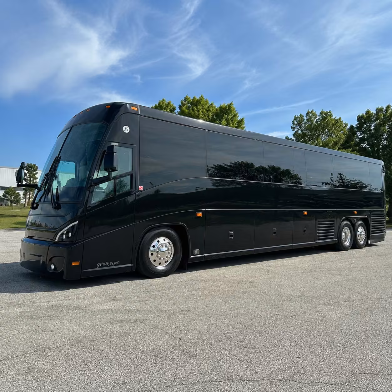 40 56 passenger charter bus