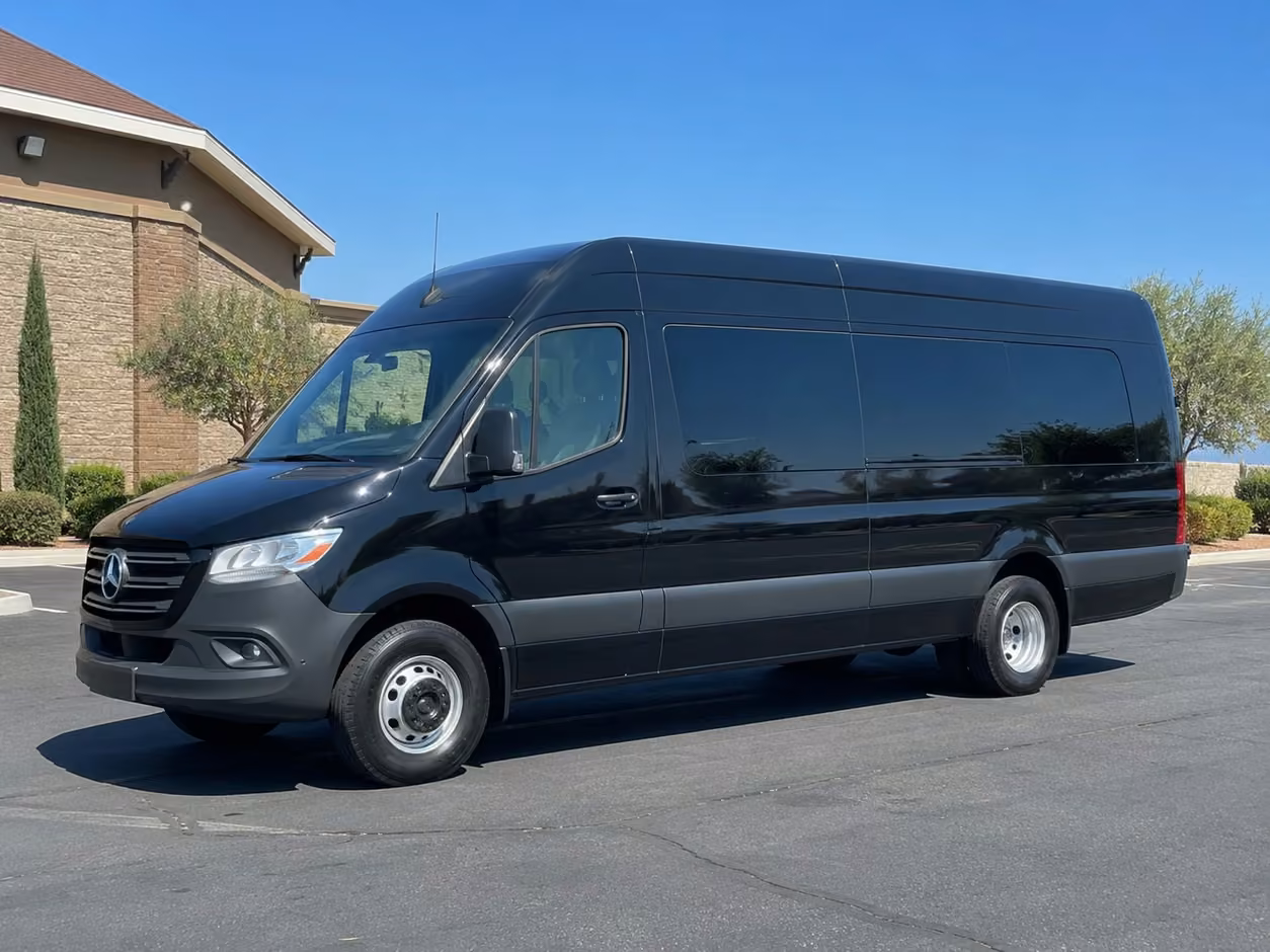 sprinter van rental with driver